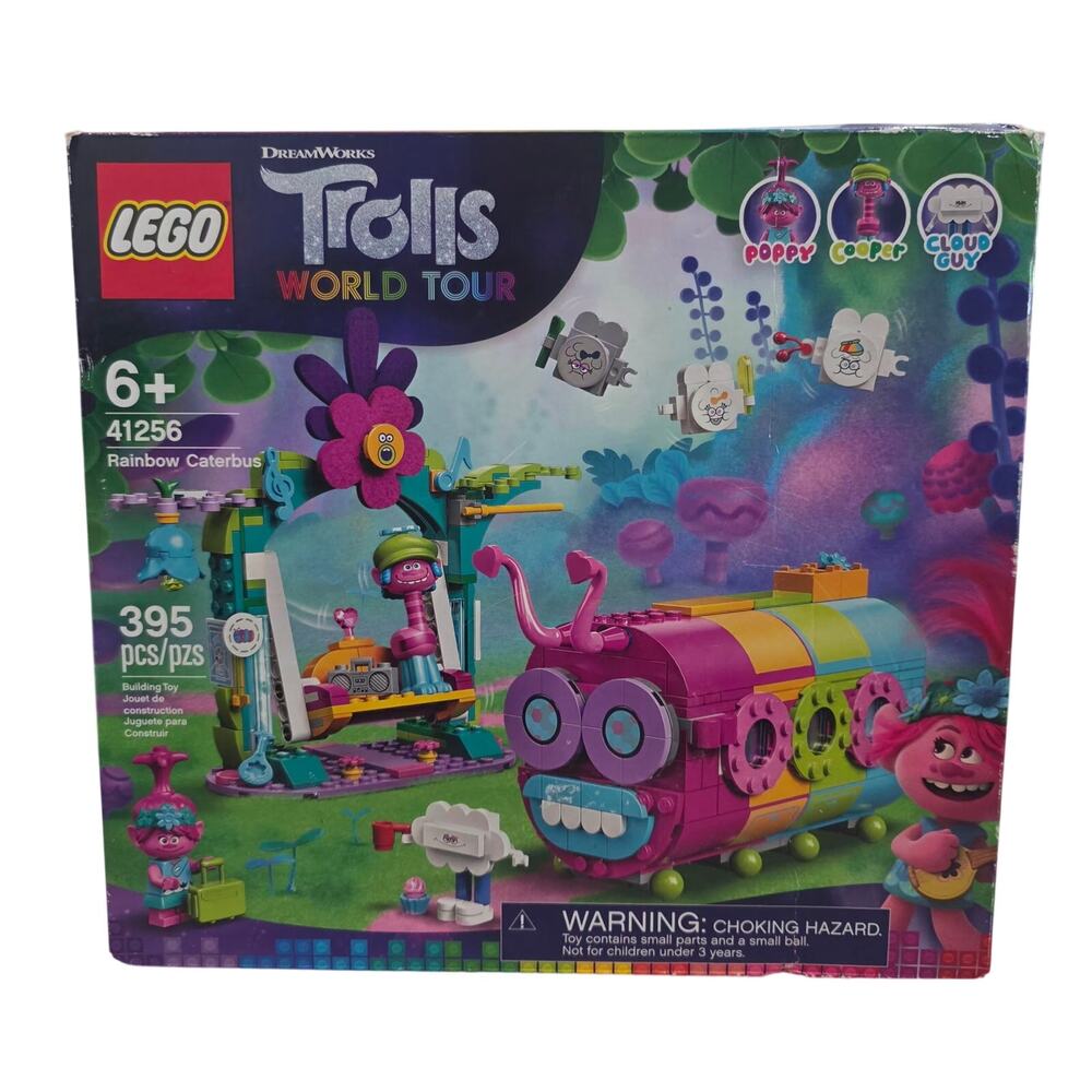 LEGO Trolls World Tour Rainbow Caterbus 41256 NIB Sealed 2020
